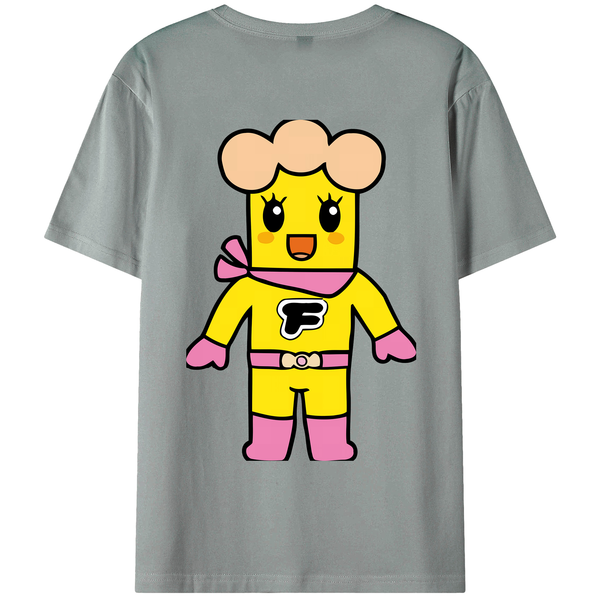 （画像用） アンパンマン Anpanman 綿100％ メンズ半袖Tシャツ（バックプリント） 通気性